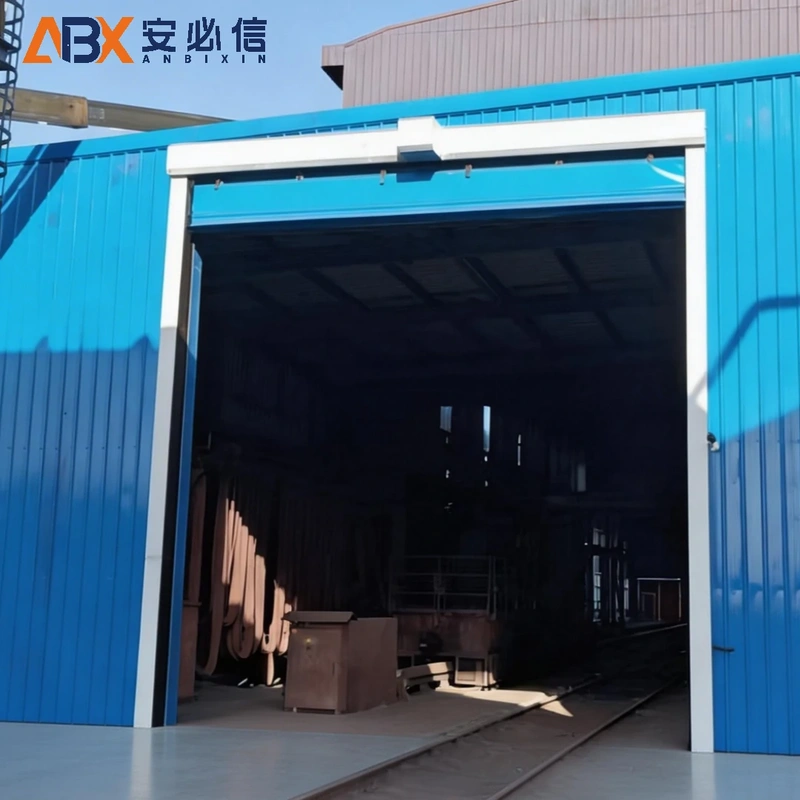 东营软帘堆积门